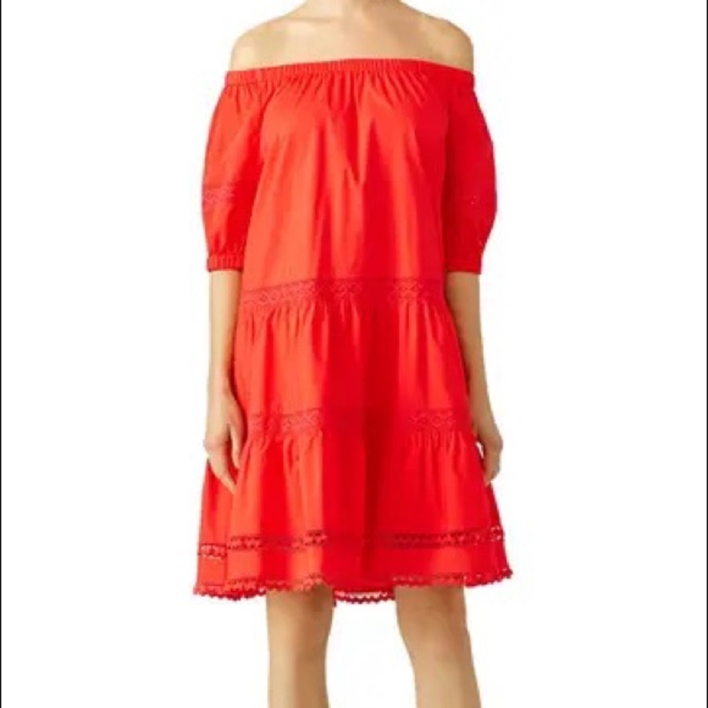Kate spade Broome street off the shoulder dress